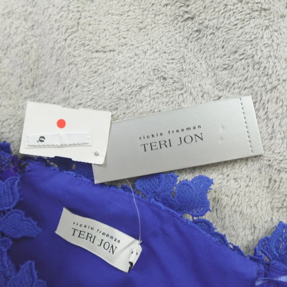 Rickie‎ Freeman Teri Jon Dress Lace Off Shoulder Gown